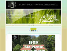 Tablet Screenshot of isgn.org